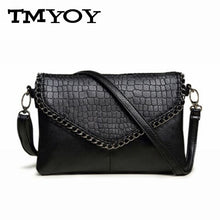 Load image into Gallery viewer, TMYOY PU Leather Bag Crocodile pattern vintage women messenger bag shoulder cross-body women  bag women bag Clutches Bolsa VK027