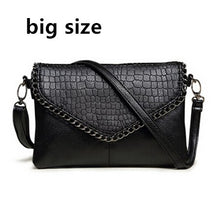 Load image into Gallery viewer, TMYOY PU Leather Bag Crocodile pattern vintage women messenger bag shoulder cross-body women  bag women bag Clutches Bolsa VK027