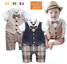 Load image into Gallery viewer, Toddler Boys Clothing Handsome Infant boy Clothing London Style Baby Boy Clothing Set Gentleman Fashion Toddler Boys Clothing