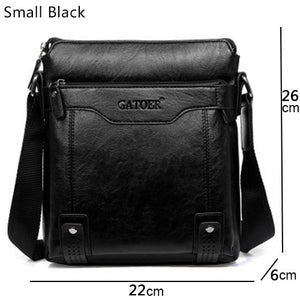 2017 New  Leather Men Bag Classical Messenger Bag Men Fashion Casual Business Shoulder Handbags for Men Bag Bolsas