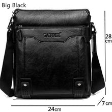 Load image into Gallery viewer, 2017 New  Leather Men Bag Classical Messenger Bag Men Fashion Casual Business Shoulder Handbags for Men Bag Bolsas