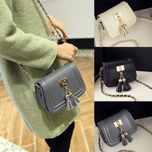 Load image into Gallery viewer, New Fashion Small Chains Tassel Messenger Bags Handbag Shoulder Women Bag AGD FA$B Women bag