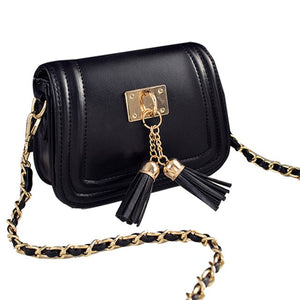 New Fashion Small Chains Tassel Messenger Bags Handbag Shoulder Women Bag AGD FA$B Women bag