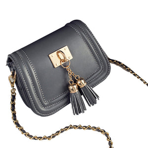 New Fashion Small Chains Tassel Messenger Bags Handbag Shoulder Women Bag AGD FA$B Women bag