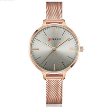 Load image into Gallery viewer, Curren Watches Waterproof Women Watches Blue Stainless Steel Bracelet Women Watches Relogio Feminino Reloj Mujer Ladies Watch