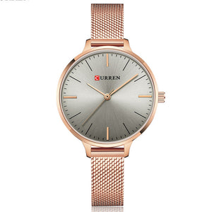 Curren Watches Waterproof Women Watches Blue Stainless Steel Bracelet Women Watches Relogio Feminino Reloj Mujer Ladies Watch