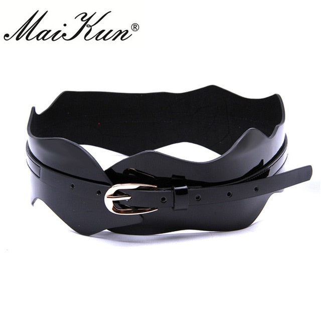 Maikun Elastic Belts for Women Belt Designer Brand Luxury Women Belt