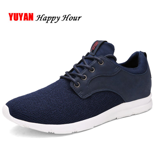 Fashion Sneakers Men Mesh Casual Shoes Breathable High top Men's Sneakers Male Brand Footwear ZHK277