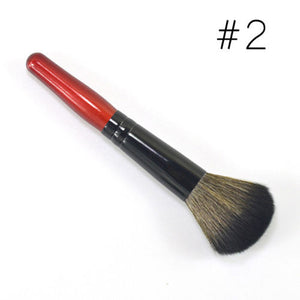 Wood Handle Foundation Blush Makeup Brush Women Beauty Accessories