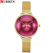 Load image into Gallery viewer, Curren Watch Luxury Women Watches Silver Quartz Stainless Steel Small Women Watches Top Brand Luxury Women Watches Waterproof