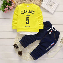 Load image into Gallery viewer, BibiCola Boys Clothing Sets Autumn Spring Clothes Fashion Long Sleeve Clothes Children Casual Sport Clothing Boys Clothing