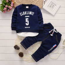 Load image into Gallery viewer, BibiCola Boys Clothing Sets Autumn Spring Clothes Fashion Long Sleeve Clothes Children Casual Sport Clothing Boys Clothing