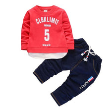 Load image into Gallery viewer, BibiCola Boys Clothing Sets Autumn Spring Clothes Fashion Long Sleeve Clothes Children Casual Sport Clothing Boys Clothing