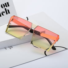 Load image into Gallery viewer, Rectangle Sunglasses Oversized Women Sunglasses Street Fashion Trend 2019 Women Sunglasses Street Style Ocean Lenses Sun Glasses