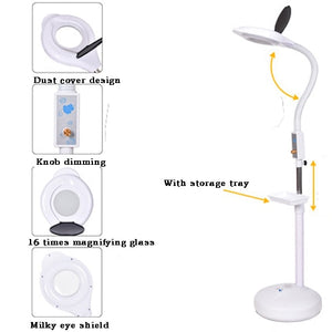 Beauty Lights Tattoo Lights LED Cold Light Magnifier Beauty Eyelash Beauty Nail Lights Eyebrow Tattoo Shadowless Floor Lamp