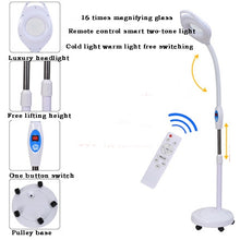 Load image into Gallery viewer, Beauty Lights Tattoo Lights LED Cold Light Magnifier Beauty Eyelash Beauty Nail Lights Eyebrow Tattoo Shadowless Floor Lamp