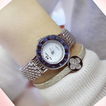 Load image into Gallery viewer, BS 2018 high quality fashion watch women top brand luxury small women watches gold ladies watch waterproof silver women watches