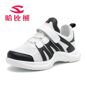 HOBIBEAR Mesh Sport Shoes Kids Boys Breathable Casual Sneakers Fashion Girls Footwear Running Trainer Children Tenis Infantil