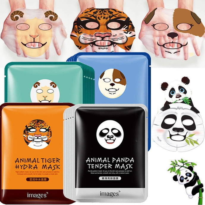 Animal Face Mask Moisturizing Anti Age Sheet Mask Oil Control Brighten Skin Korean Facial Mask BIOAQUA Korean Face Care Products