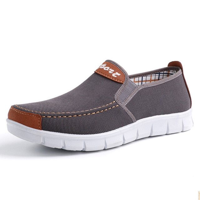 Canvas Men Shoes Slip on Fashion Men Casual Vulcanized shoes 2019 Plimsolls Breathable Male Footwear Spring Sneakers