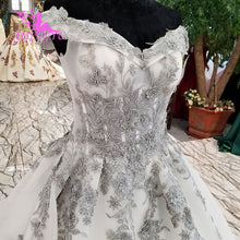 Load image into Gallery viewer, AIJINGYU Wedding Dresses Under 500 Gown Sale Shops Princess With Long Sleeves Plain Dress Indian Wedding Gowns