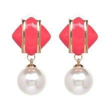 Load image into Gallery viewer, ZINFANDEL New Pattern Korean Style Fashion Imitation Pearl Earrings Electricity Suppliers Personality Heat Sell Earring Product