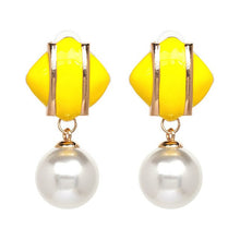 Load image into Gallery viewer, ZINFANDEL New Pattern Korean Style Fashion Imitation Pearl Earrings Electricity Suppliers Personality Heat Sell Earring Product