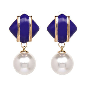 ZINFANDEL New Pattern Korean Style Fashion Imitation Pearl Earrings Electricity Suppliers Personality Heat Sell Earring Product