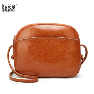 Vintage Women Bag Shell Solid PU Leather Women Bag Designer Handbags High Quality Ladies Bag Small Crossbody Bags For Women