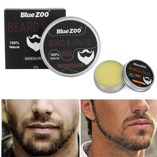 1PC New Arrival Moisturizing Conditioner Growth Natural Men Grooming Wax Beard Cream Moustache Growth Mens Beauty