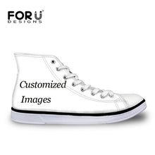 Load image into Gallery viewer, FORUDESIGNS Apex Legends Printing Children Sneakers Classic High Top Canvas Sport Shoes Kids Running Shoes for Boys Footwear