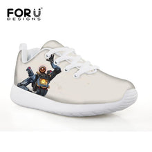 Load image into Gallery viewer, FORUDESIGNS Apex Legends Printing Children Sneakers Classic High Top Canvas Sport Shoes Kids Running Shoes for Boys Footwear