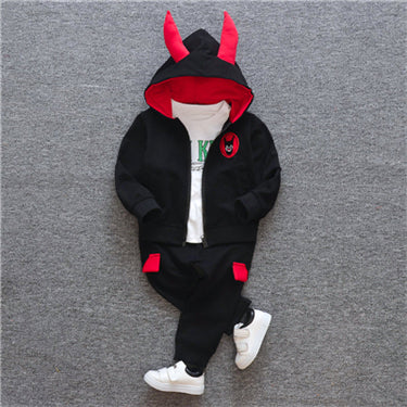 2019 New products Baby clothes Children's clothing suit  Cotton products for Boys  Three-piece sets Spring and autumn Kids sets