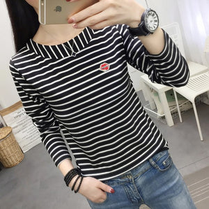 Nursing Tops Maternity Clothes Striped Breastfeeding T-shirts Feeding Tees Pregnancy Tops for Pregnant Women Clothing C740