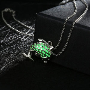 Hollow Beautiful Necklace Beauty Usable Mermaid  Products Luminous  Excellent