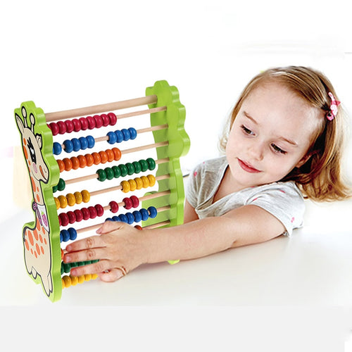 Game Early Childhood Educational Toys Learning Toy Wooden Abacus Gift Educational Toys Kids Gift wood toy wooden toy#1JT