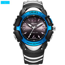 Load image into Gallery viewer, Children Watch Girls Boys Watch SMAEL LCD Digital Watches Shock Resistant Sport for Watches Alarm Clock 50M Waterproof Watches