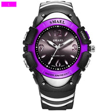 Load image into Gallery viewer, Children Watch Girls Boys Watch SMAEL LCD Digital Watches Shock Resistant Sport for Watches Alarm Clock 50M Waterproof Watches