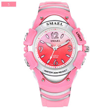 Load image into Gallery viewer, Children Watch Girls Boys Watch SMAEL LCD Digital Watches Shock Resistant Sport for Watches Alarm Clock 50M Waterproof Watches