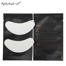 Load image into Gallery viewer, 500 pairs/lot Wholesale Under Eye Pads Gel Eyelash Paper Patches Eye Tips Sticker Wraps For Eyelash Extension Makeup Tools