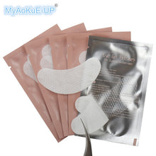 Load image into Gallery viewer, 500 pairs/lot Wholesale Under Eye Pads Gel Eyelash Paper Patches Eye Tips Sticker Wraps For Eyelash Extension Makeup Tools